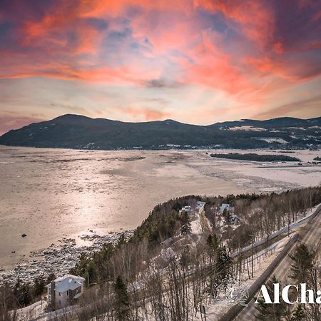 Aelpha-M - Magnifique Vue Sur Le Fleuve Villa Baie-Saint-Paul Luaran gambar